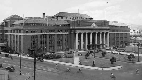About us our history Wellington Railway Station 1937